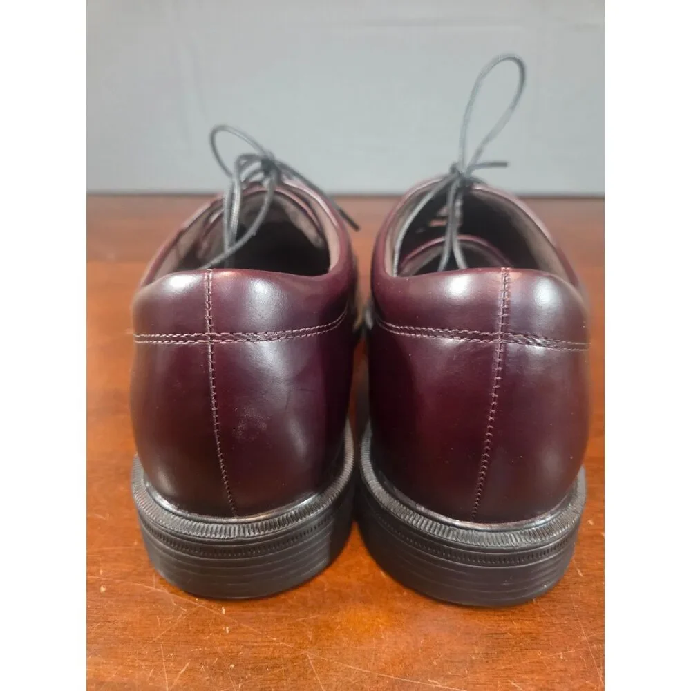 Rockport Waitsfield Men Cap Toe Dress Shoes Sz 11.5 M Leather Cordovan Burgundy